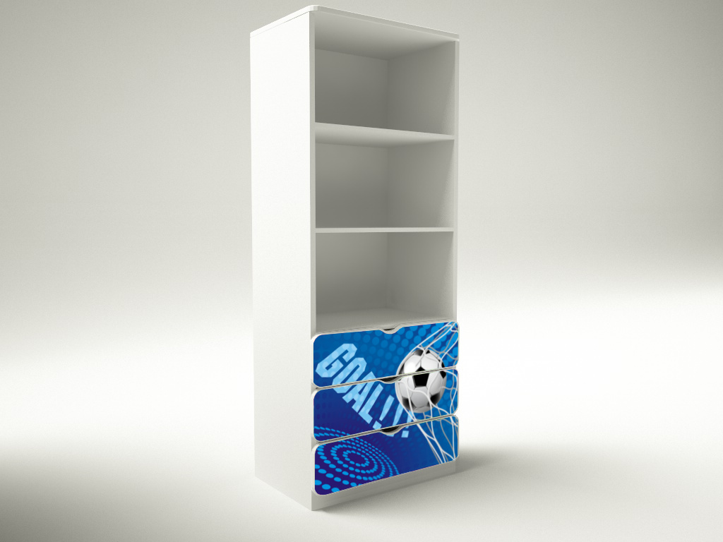 Becks knižnica XXL Futbal modrý